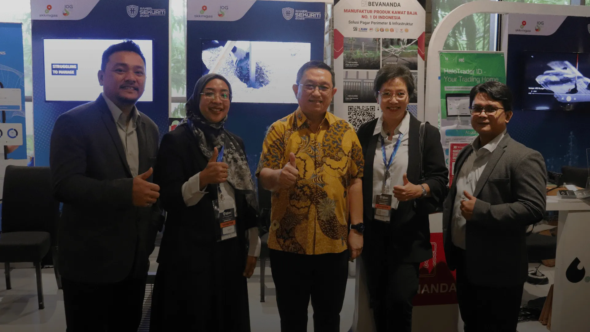 Bevananda Supports Strengthening National Upstream  Oil And Gas Security At Raker Security SKK Migas 2025